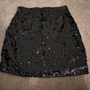 Maner Bodycon sequin skirt